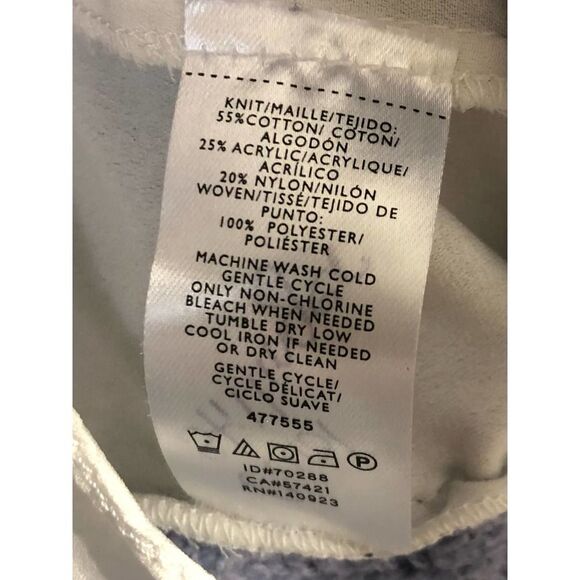 Loft Outlet Sweater XL Thick Lavender Long Sleeve Fooler Top Pullover Winter - Picture 6 of 6